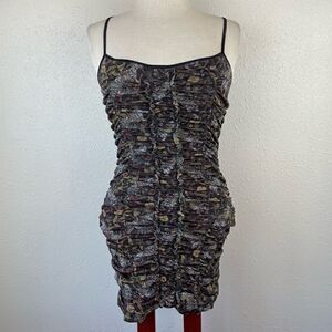 Urban Outfitters Nylon Mini Dress Size M EUC